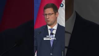 Gulyás Gergely Magyar Péterről Abban hogy bolond teljes mértékben egyetértettünk magyarnemzet [upl. by Agustin283]