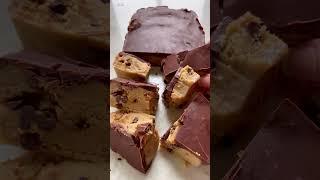 How to Make Cookie Dough Bars Healthy No Bake Recipe [upl. by Meekahs]