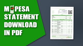 Generating MPesa Statement In PDF Format [upl. by Parrish]