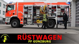 NEUER Rüstwagen FF Günzburg lentner [upl. by Sedecram126]