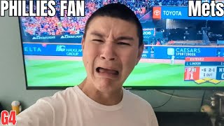 Phillies Fan Reacts to Game 4 loss vs Mets ELIMINATED 2024 MLB NLDS [upl. by Thesda]