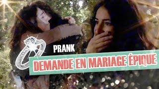 Pranque  La demande en mariage épique de mon pote   French proposal prank [upl. by Folsom573]