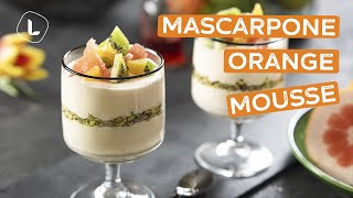 Mascarpone Orange Mousse  Food Channel L Recipes [upl. by Yul]