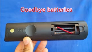 A genius idea that will not come to your mind Say goodbye to remote control batteries [upl. by Leeban]