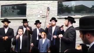 Beautiful Chupah with Yisroel Werdyger Shira choir berko on keys child solo quotAvrum chaim Greenquot [upl. by Nnaecyoj]