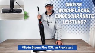 Vileda Steam Plus XXL Dampfreiniger Test ✅  Wirklich besser als der einfache Steam Plus [upl. by Freida]