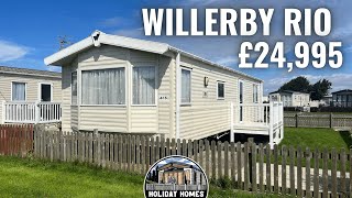 Static Caravan For Sale  Willerby Rio 35x12 2 Bedroom  Brean Somerset [upl. by Nahn]