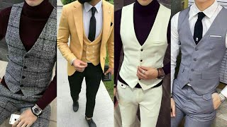 Super Stylish Waistcoat Ideas For Young Boys 202021  Best Waistcoat Design 2020 [upl. by Kcolttam236]