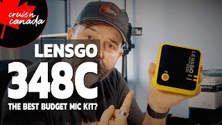 Lensgo 348C Wireless Mic  The Best Budget Wireless Kit [upl. by Noivaz]