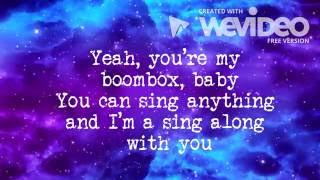 Laura Marano  Boombox  lyric video [upl. by Duer]