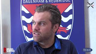 INTERVIEW Daryl McMahon Ahead Of Hartley Wintney [upl. by Nerrag]