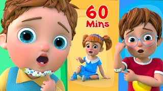 The Boo Boo Song  More Baby Nursery Rhymes amp Kids Songs  60 mins  Beep Beep [upl. by Hoes613]