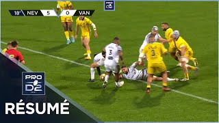 PRO D2  Résumé USON NeversRC Vannes 1218  J10  Saison 20222023 [upl. by Vida]