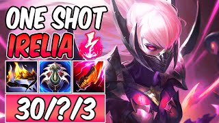 FULL LETHALITY IRELIA MID  PENTAKILL BROKEN BURST  New Irelia Build amp Runes  League of Legends [upl. by Paulie374]