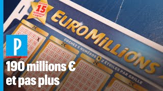 Pourquoi vous ne pourrez jamais gagner plus de 190 millions deuros à lEuroMillions [upl. by Elatnahc]