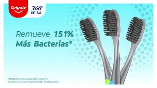 Cepillo Colgate 360 Antibacterial  Farmatodo [upl. by Ordnaxela931]