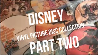 Disney Vinyl Picture Disc Collection  PART 2  UNBOXING COCO MULAN MOANA amp MORE [upl. by Vevine]