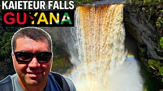 🇬🇾 Kaieteur Falls Guyana  Best Waterfall I Have Ever Seen [upl. by Kaplan]