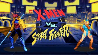 LEVEI UMA SURRA XMEN VS STREET FIGHTER [upl. by Nwahsyd]