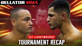 What Happened at Bellator’s First Lightweight Tournament MMA Recap  Bellator MMA [upl. by Nylicaj]