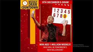 BIG TICKET WEEKLY DRAW  1000000 DIRHAMS PRIZE MONEY  THE TREMENDOUS 25 MILLION [upl. by Sheng]