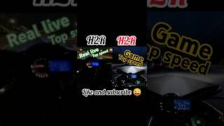 Real live and game automobile ninjaspeed racing ninjah2rtopspeed dragrace speed ninjaspeedi [upl. by Sharleen]