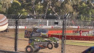 Sprintcars In The City Qualifying Flight 1 Night 2 NAPA Speedway Adelaide 500 15112024 [upl. by Mihe165]