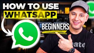 How to Use Whatsapp  2024 Beginners Guide [upl. by Josy]