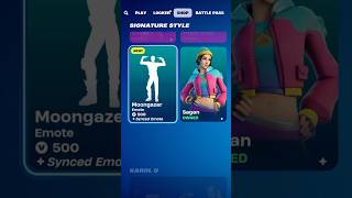 Fortnite Moongazer Emote Item Shop [upl. by Rotce]