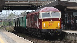 Mega day of freight at Stafford 010824 Featuring 43050 43059 69009 56049 and much more [upl. by Dott286]