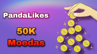 Como ganhar 10000 moedas na PandaLikes fácil [upl. by Cheney165]