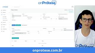 Software para Gestão de Laboratório de Prótese Dentária  Demonstração do Sistema onPrótese [upl. by Adlaremse]