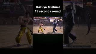 Kazuya Mishima 15 seconds round [upl. by Nevlin352]