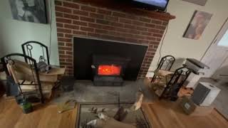 DROLET WOOD STOVE 1800I WOOD STOVE 6 MONTH REVIEWUPDATE [upl. by Annahsal]