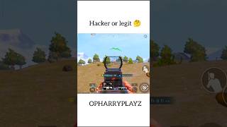 Hacker or legit 🤔 bgmi pubg pubgmobile shorts OPHARRYPLAYZ [upl. by Chrystal]