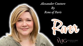 Rene of Paris  RIVER wig review  CINDER TOFFEE R  NEW STYLE [upl. by Polad]