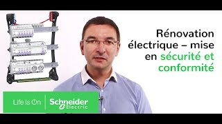 Rénovation électrique – mise en sécurité et conformité  Schneider Electric France [upl. by Lyrradal434]