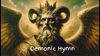 Demonic Hymn  Dark Ambient Occult music  Demon Soundtrack [upl. by Tarfe]