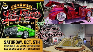 Lowrider Magazine Las Vegas Super Show Part 1 [upl. by Arhas]