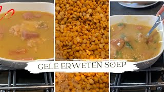 Gele erwtensoep 🍲 [upl. by Zizaludba]