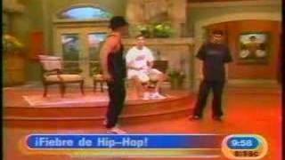 Speedy Legs Dj Trails amp Bboy Felix Break dance on Spanish TV [upl. by Leah]