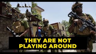 Haiti Reacts to 400 Strong Kenyan Police Force in their Capital [upl. by Ynohtnanhoj]