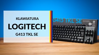 Klawiatura Logitech G413 TKL SE – dane techniczne – RTV EURO AGD [upl. by Karub]