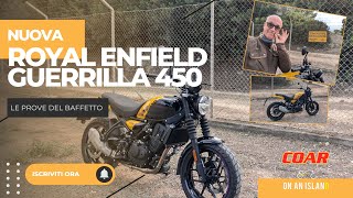 Nuova Guerrilla 450 Royal Enfield cambia strada [upl. by Azpurua]