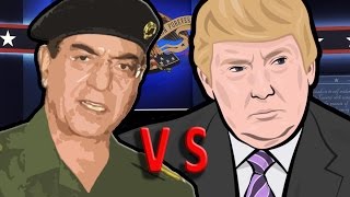 DONALD TRUMP vs COMICAL ALI aka Baghdad Bob [upl. by Georgiana]