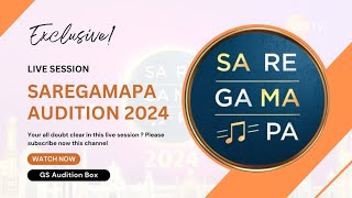 Saregamapa ground audition 2024  All city date amp Venue [upl. by Agretha]