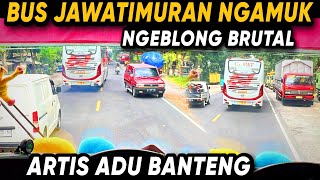 quotSOPIRNYA NGAMUK ‼️ BUS JAWATIMURAN NGEBLONG BRUTAL SEMUA DILIBAS 🔥quot  Trip Report Aksi Bus Balapan [upl. by Springer]