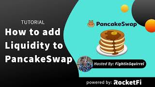 How to add Liquidity to Pancake Swap [upl. by Dumond]