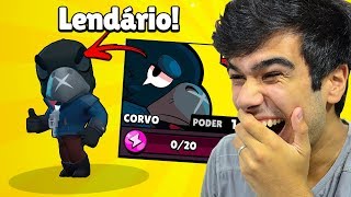 INACREDITÃVEL CONSEGUI MEU PRIMEIRO BRAWLER LENDÃRIO NO BRAWL STARS [upl. by Liauqram193]