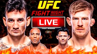 🔴 UFC Kansas City Max Holloway vs Arnold Allen  Edson Barboza vs Billy Quarantillo  FIGHT BUDDIES [upl. by Dasi665]